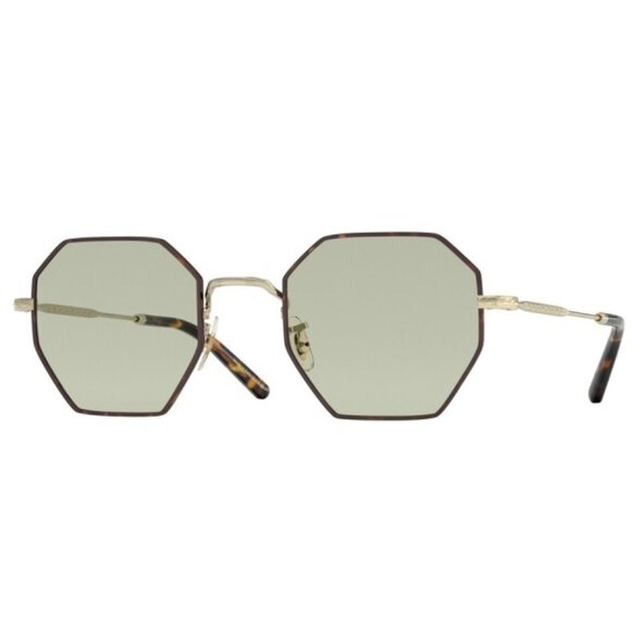 Oliver Peoples Accessories - Oliver People Holender Brushed Gold/Tortoise